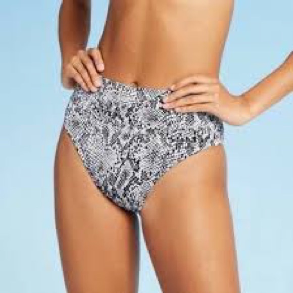 NWT Xhilaration high waisted swimsuit - Picture 7 of 8